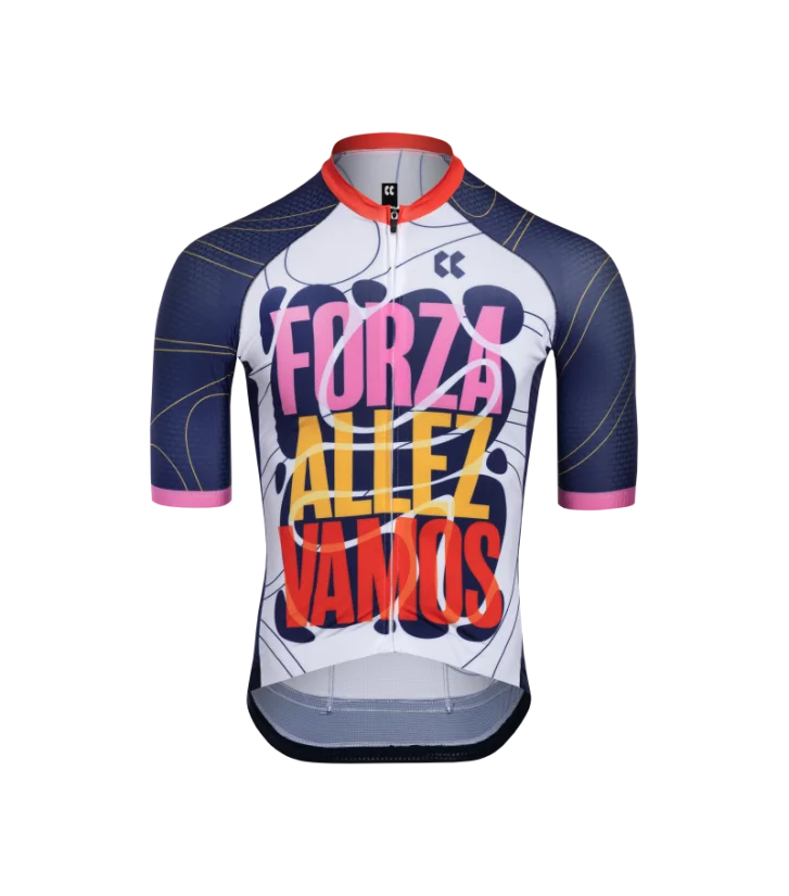 Maillot cycliste manches courtes homme RAZOR | POSTERLAD Z6